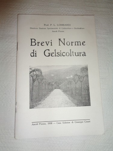 Brevi norme gelsicoltura - brevi, di