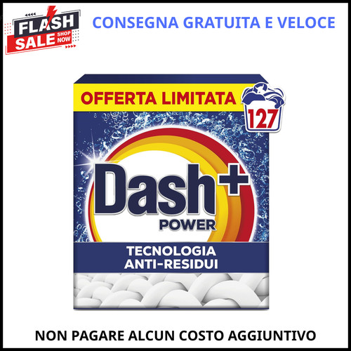 Dash detersivo lavatrice - detersivo, in