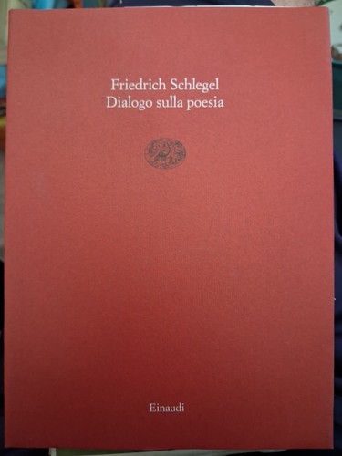 Schlegel dialogo sulla - schlegel,