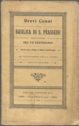 Brevi cenni sulla basilica - cenni, di