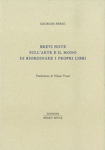 Perec brevi note - perec,brevi, di