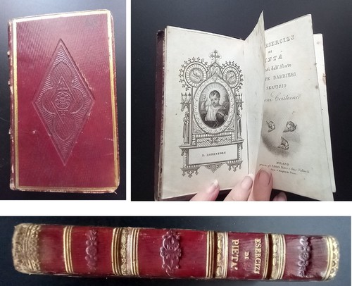 Libro religioso 1839 - libro,