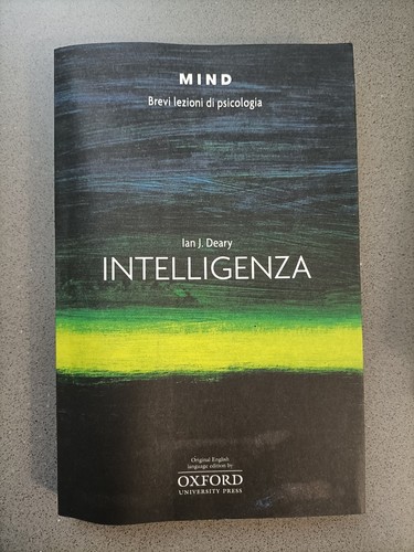 Intelligenza ian deary - deary,